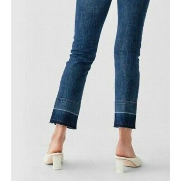 DL1961 MARA ANKLE High Rise Instasculpt Straight Jeans Size 25 - Picture 3 of 14